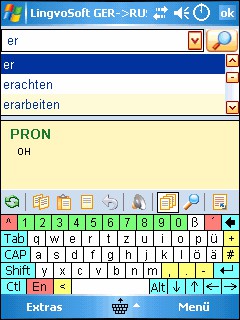 LingvoSoft Dictionary 2009 German <-> Russian 4.1.88 screenshot